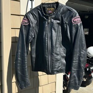 Vanson Leather Women’s Leather Motorcycle Jacket LIKE NEW